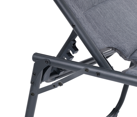 Outwell Evansville Premium Extra Dolgulu Alüminyum 5 Pozisyonlu Katlanır Şezlong