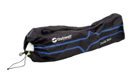 Outwell Casilda Deluxe Konforlu Katlanır Doğa ve Kamp Sandalyesi Blk.