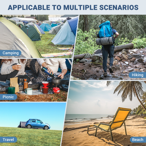 KingCamp Classıc Light Şişme Kamp Matı D.Khaki