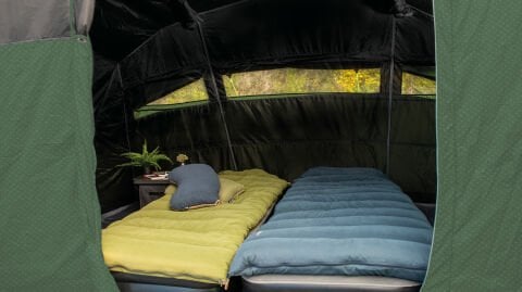 Outwell Greenwood 5 17.5M² Blackroom 2+1 Odalı 5 Kişilik Yüksek Aile Çadırı