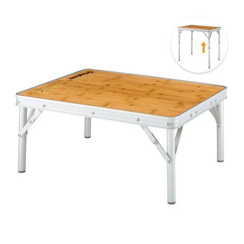 KingCamp Bamboo Mini 60x45 Bambu Kamp Masası