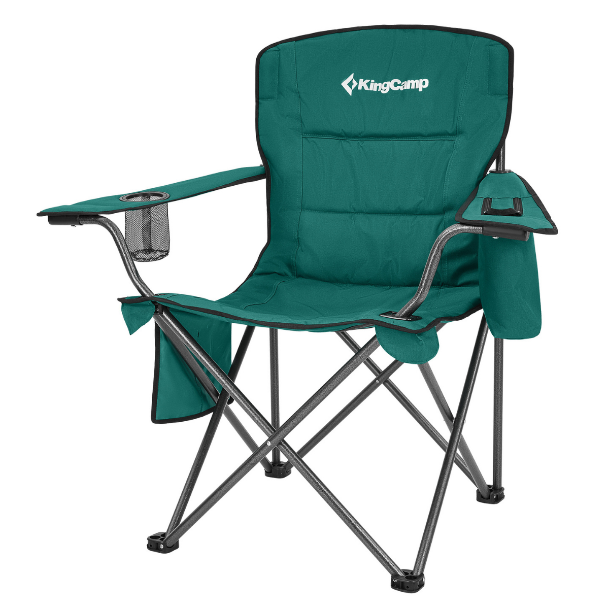 KingCamp Lotus XL Cool Ice Ultra Konforlu & Takviyeli Kamp Sandalyesi Green