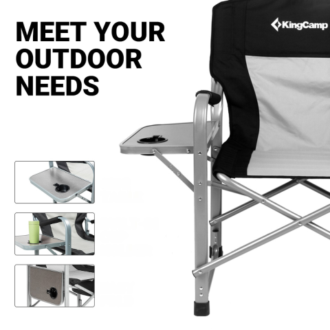 KingCamp Ash Cool Ice Katlanır Kamp Sandalyesi