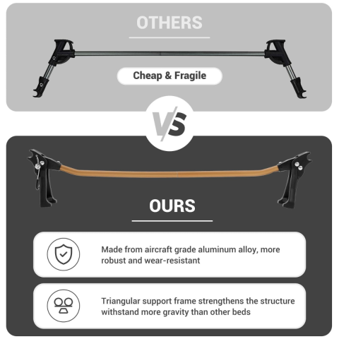 KingCamp Sequoia Ultralight Katlanır Kampet Portatif Yatak