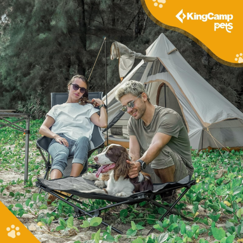 KingCamp Pets Sedum S Katlanır Köpek Yatağı