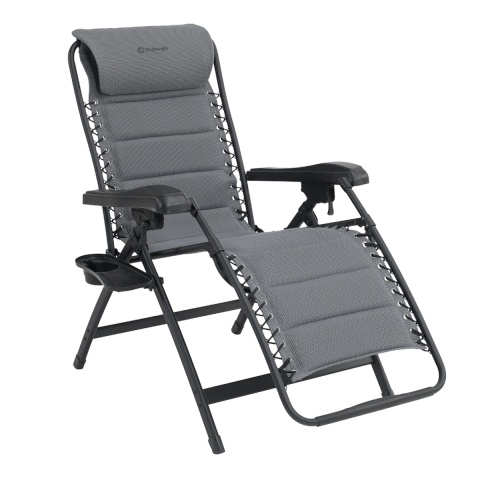 Outwell Acadia Premium Katlanabilir Sandalye & Şezlong Grey