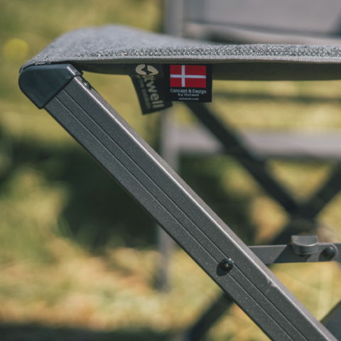 Outwell Florin Kamp Sandalyesi Ultra Konforlu Ayak Dayama Aparatı