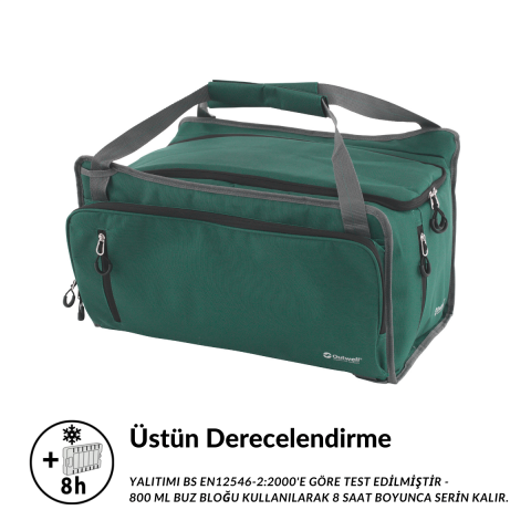 Outwell Cormorant M 24 L Yüksek Yalıtımlı Soğutucu Termal Çanta Green