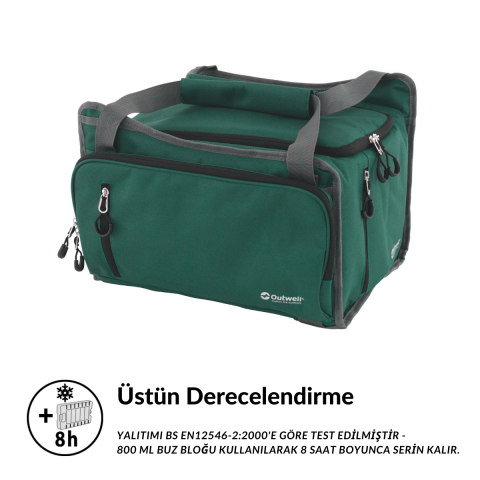 Outwell Cormorant L 34 L Yüksek Yalıtımlı Soğutucu Termal Çanta Green