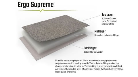 Outwell Fernley 7 Kademeli Ultra Konforlu Doğa Sandalyesi