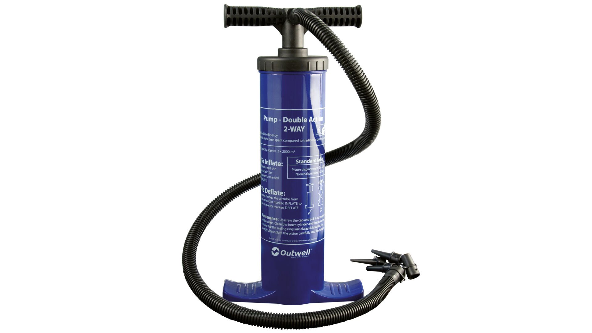 Outwell Double Action Pump Şişirme ve Söndürme Pompası