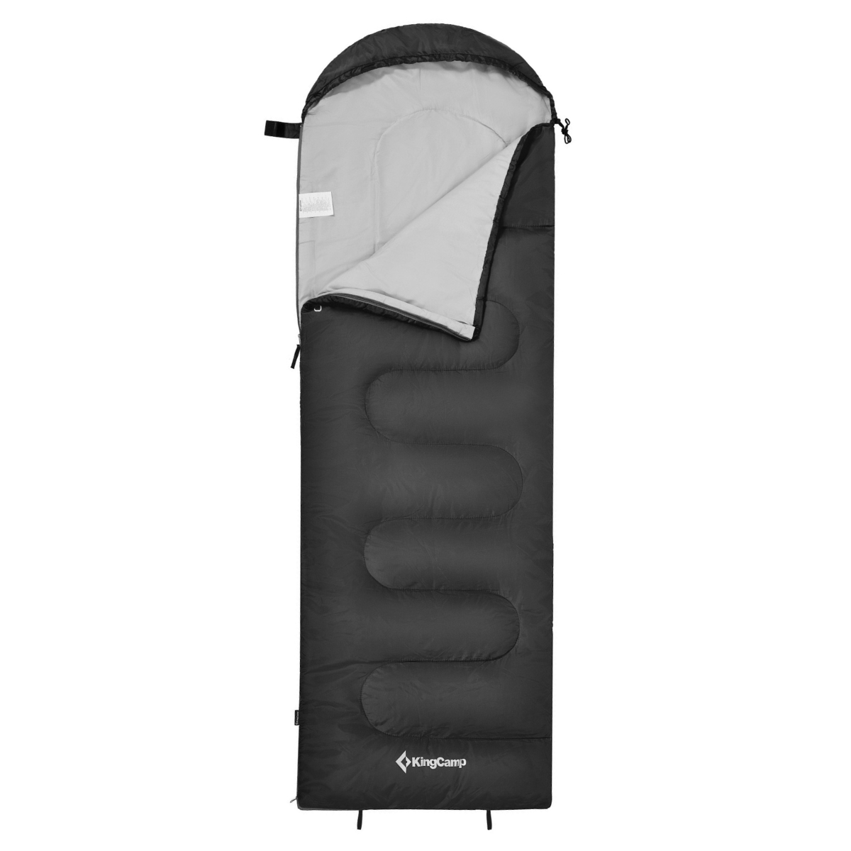 KingCamp Oasis 250 Ultralight Uyku Tulumu Black Sol F.