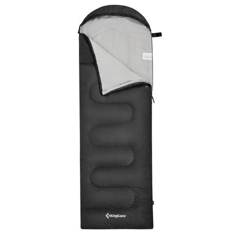 KingCamp Oasis 250 Ultralight Uyku Tulumu Black Sağ F.