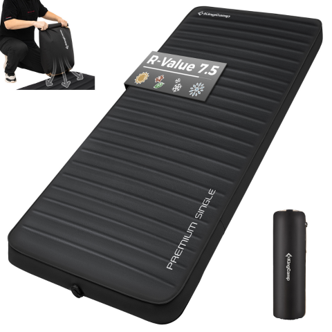 KingCamp Premium Single Şişme Mat R-Değeri 7.5