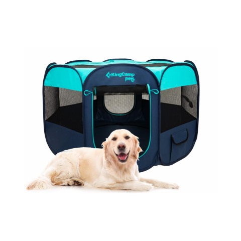 KingCamp PETS Ancona M Portatif Köpek Çadırı Green