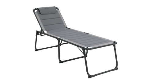 Outwell Samoa Premium Ultra Konforlu 5 Pozisyonlu Katlanır Şezlong Grey