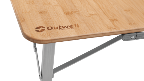Outwell Custer L Bambu Katlanır Kamp Masası
