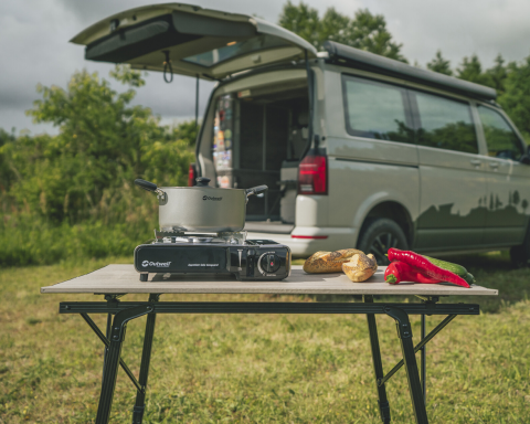 Outwell Canmore L Yükseklik Ayarlı Alüminyum Kamp Masası W.