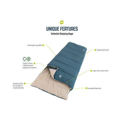 Outwell Celestial Ultra Comfort Uyku Tulumu