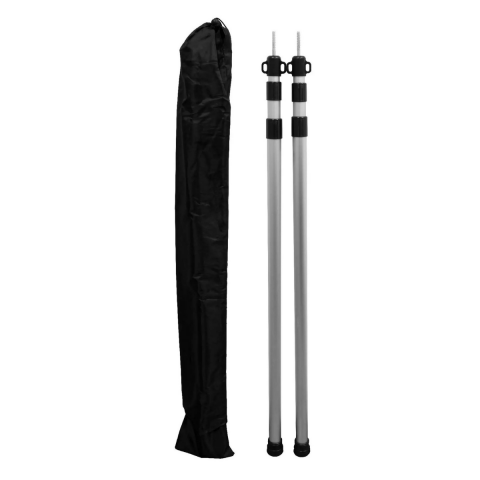 CampStar CampAir Tarp Pole 2'li Teleskopik Tarp & Çadır & Gölgelik Direği