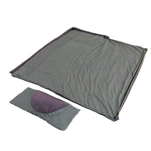 Outwell Contour Yazlık & Kışlık Taraflı -13°C Uyku Tulumu Dark Olive Sol