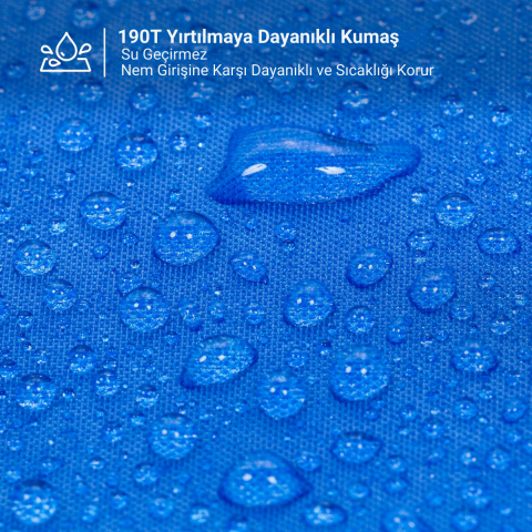 KingCamp Oasis 250 Ultralight Uyku Tulumu Blue Sol F.