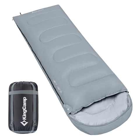 KingCamp Oasis 250 Ultralight Uyku Tulumu M.Grey Sol F.