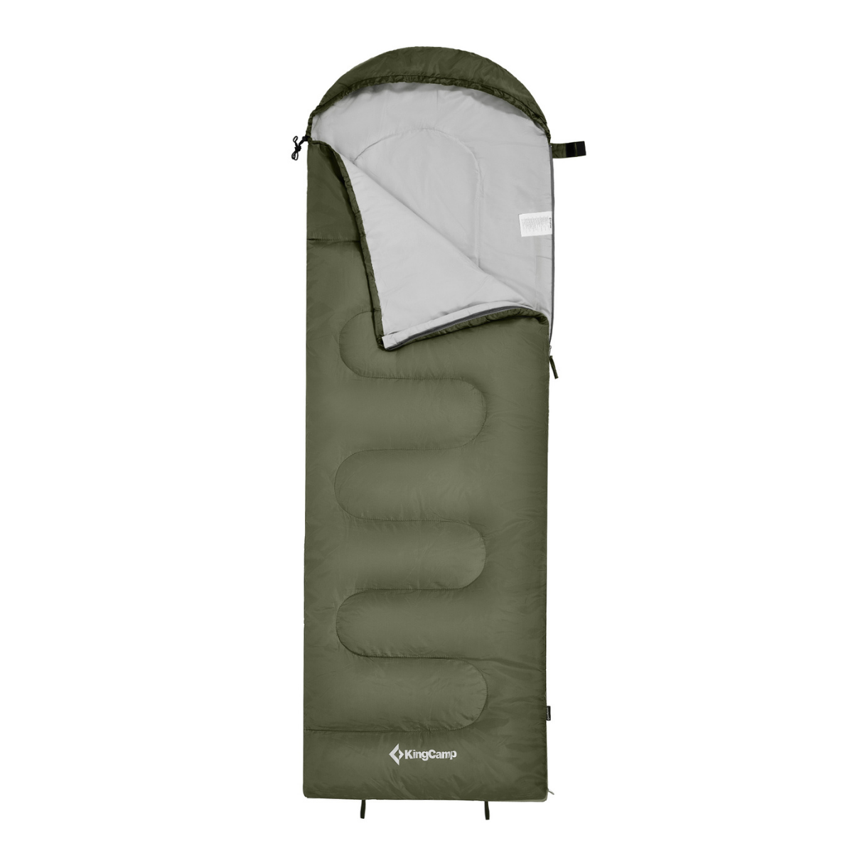 KingCamp Oasis 250 Ultralight Uyku Tulumu Olive Sol F.