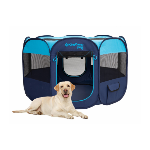 KingCamp PETS Ancona M Portatif Köpek Çadırı Blue