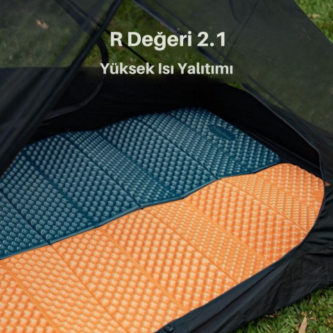 KingCamp Ultralight IXPE Yalıtımlı Z Mat R Değeri 2,1 Green