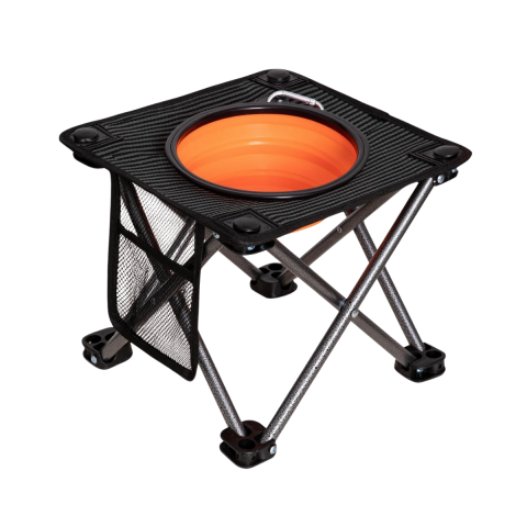 KingCamp Pets Portatif Yükseltilmiş Köpek Mama ve Su Kabı