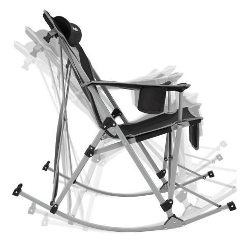 Fundango Roching Sallanan Katlanır Kamp Sandalyesi Green Grey