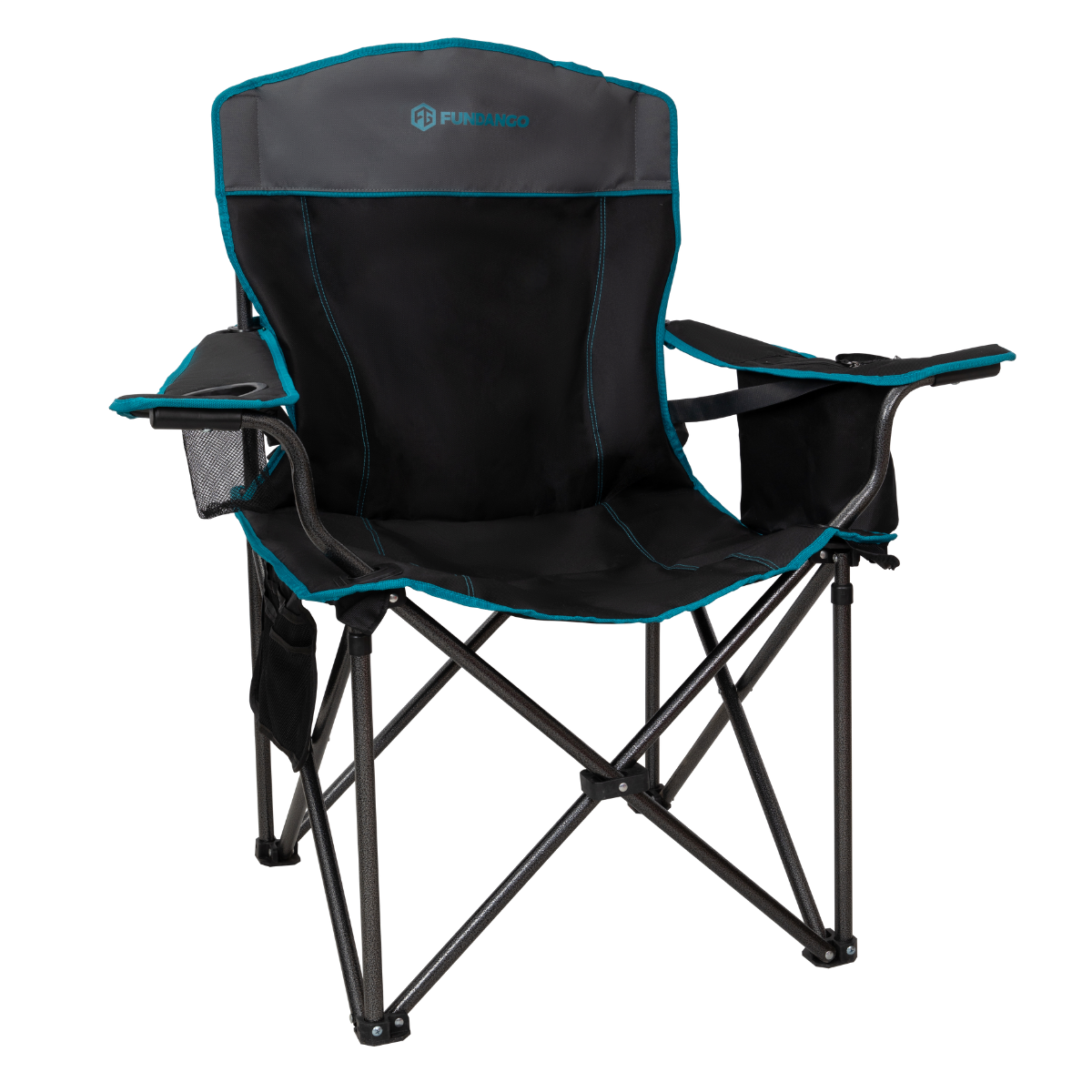 Fundango Mega Comfort XXL Katlanır Kamp Sandalyesi Blk/Grey