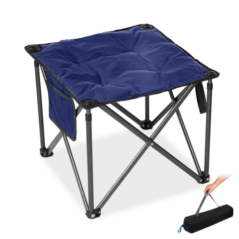 Fundango Cozy Stool Plus Ultra Konforlu Destekli Katlanır Tabure Blue