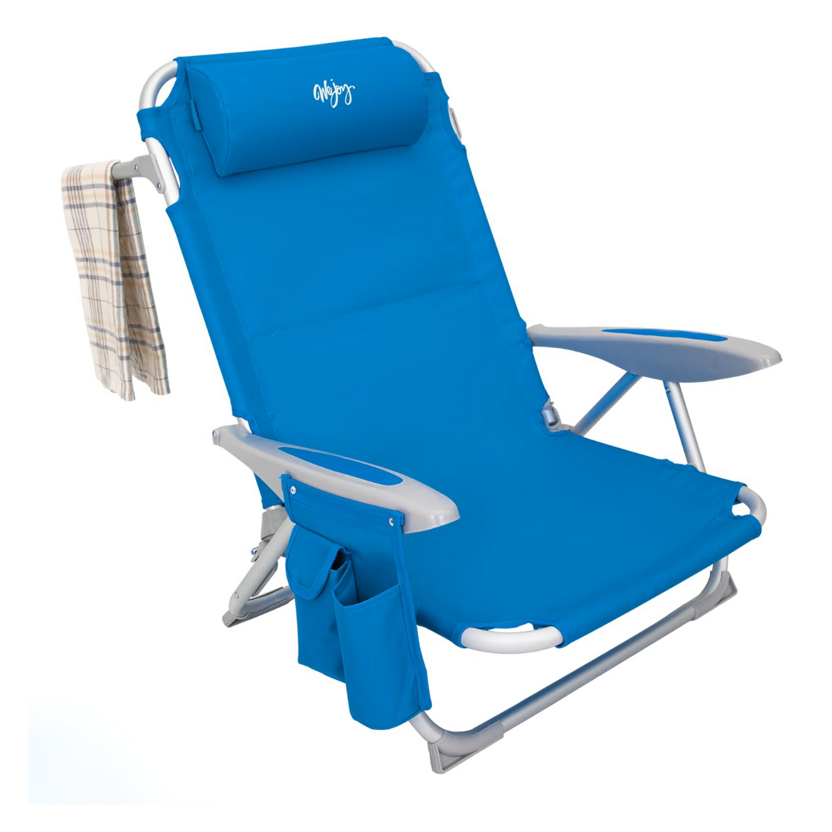 Wejoy Luna Beach 4 Kademeli Katlanır Plaj Sandalyesi Blue