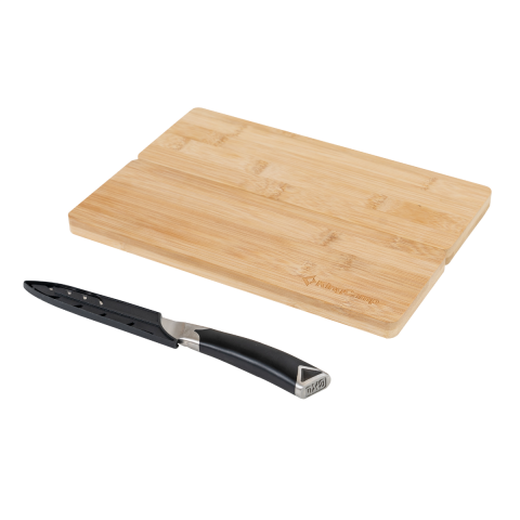 KingCamp Premium Bıçak ve Bambu Kesme Tahtası Seti