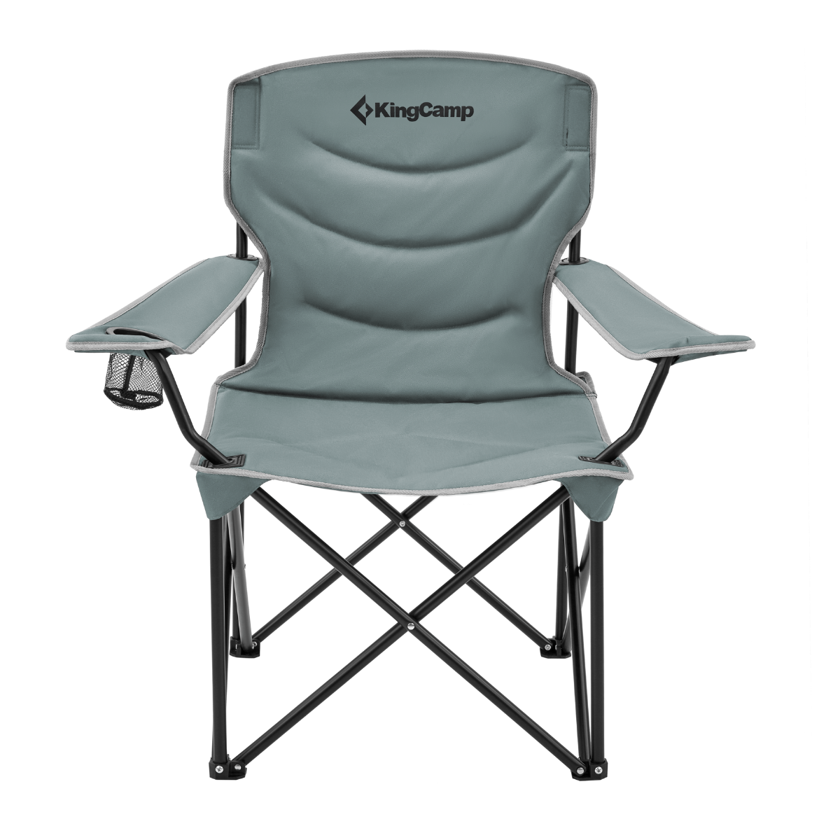 KingCamp Juniper Ultra Konforlu & Takviyeli Kamp Sandalyesi Grey