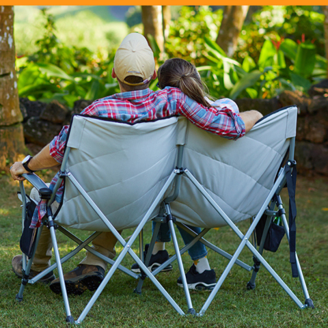 KingCamp Polar Comfort Loveseat Çift Kişilik Katlanır Kamp Sandalyesi
