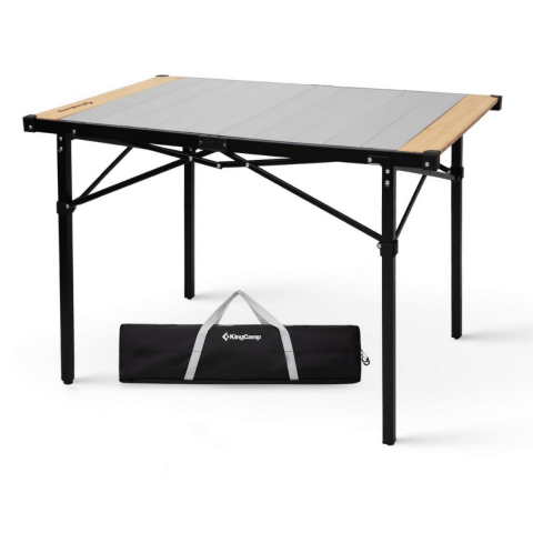 KingCamp Granite Pro M 102x70 Katlanır Lux Kamp Masası