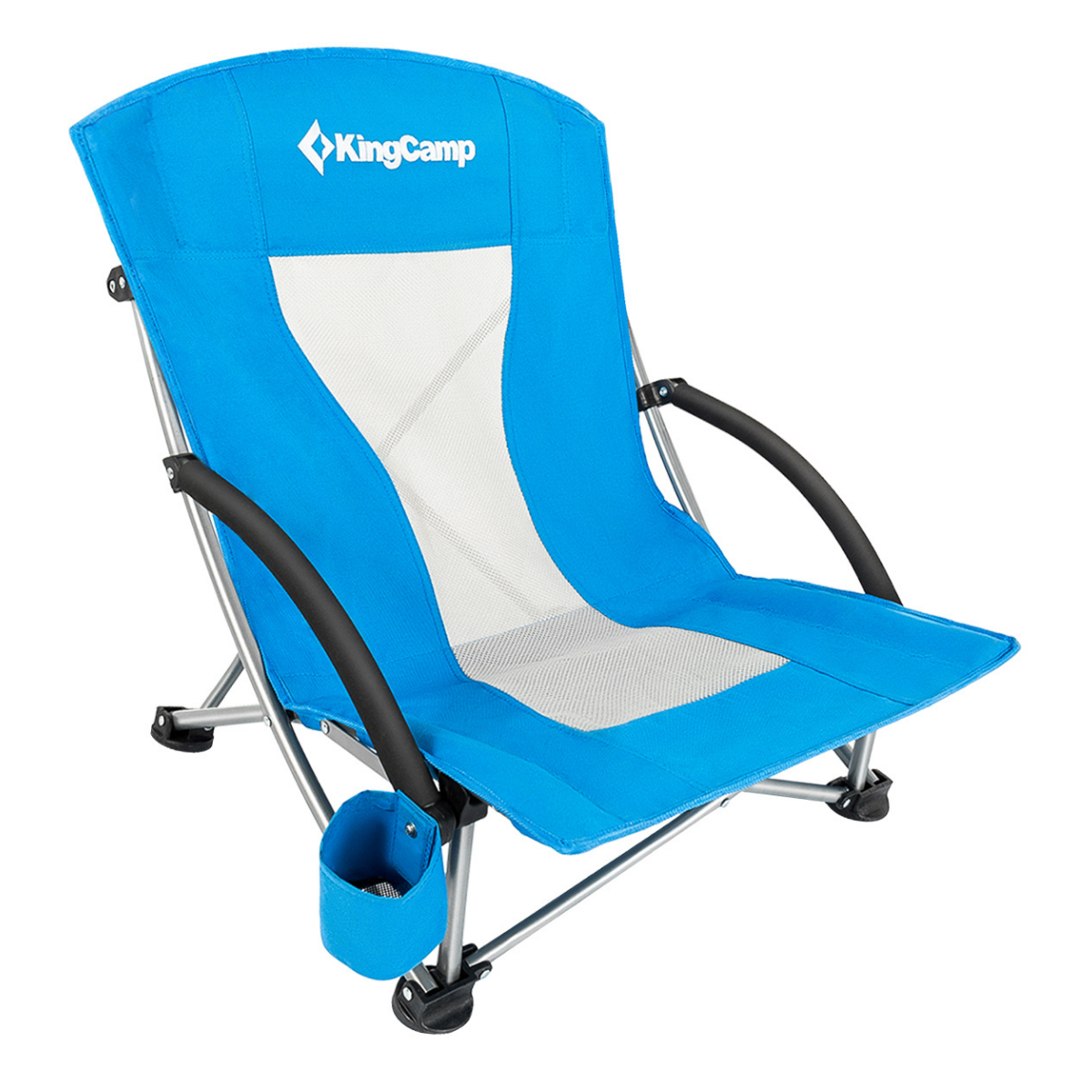 KingCamp Lilac Beach Chair Plaj ve Dinlenme Sandalyesi Blue