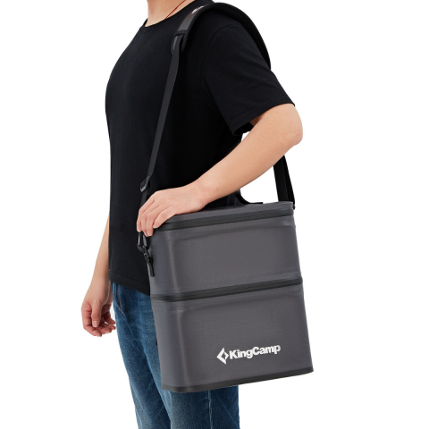 KingCamp Linderman Yüksek Yalıtımlı Çift Katman Soğutucu Termal Çanta