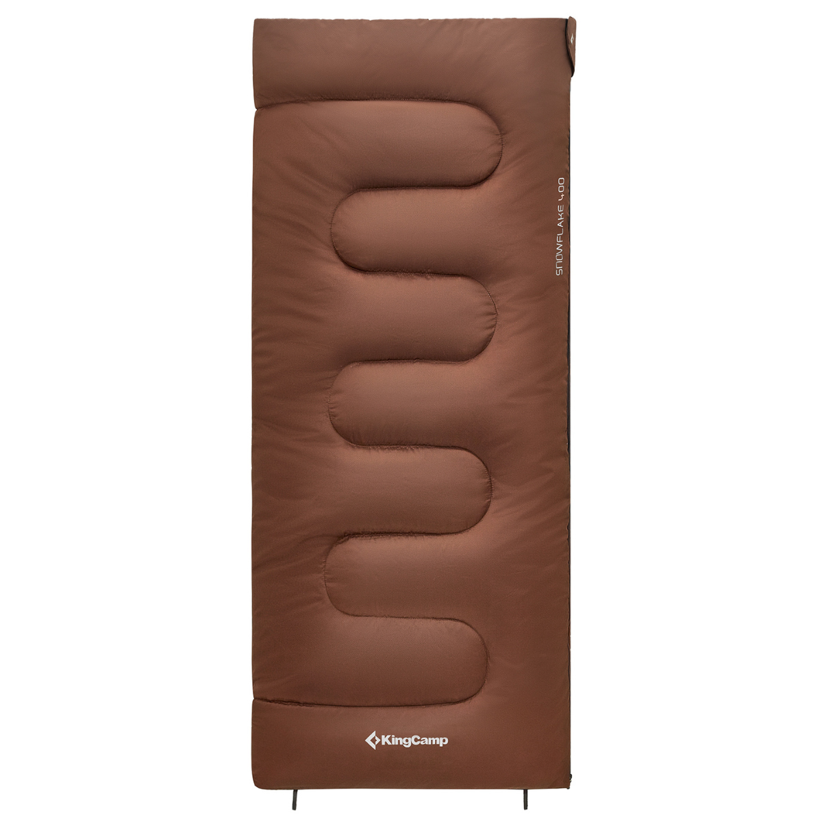 KingCamp Snowflake 400 Ultra -15°C Uyku Tulumu Coffee Sağ F.