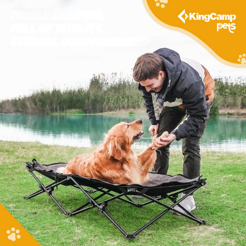 KingCamp Pets Sedum L Katlanır Köpek Yatağı
