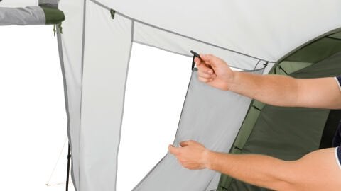 Easy Camp Huntsville Twin 800 Blackroom 18M² & 8 Kişilik Yüksek Aile Çadırı