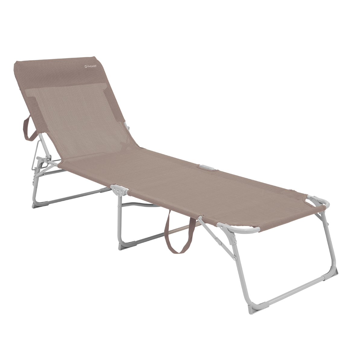 Outwell Tenby 3 Kademeli Katlanır Şezlong Toffee Tint