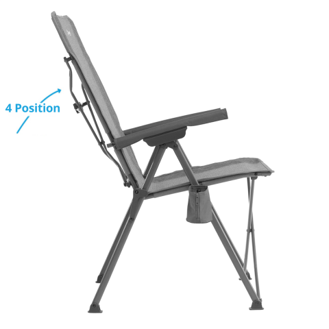 Outwell Tidal Airflow Terletmeyen Ultra Konforlu Katlanır Kamp Sandalyesi