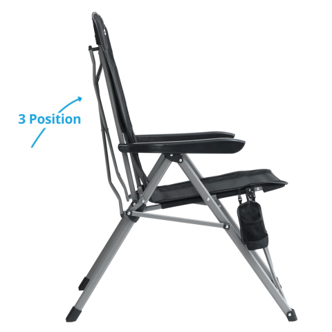 Outwell Campo Recliner 3 Kademeli Konforlu Katlanır Kamp Sandalyesi