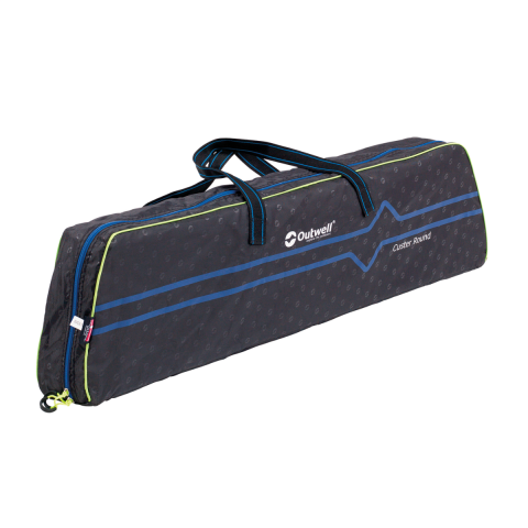 Outwell Custer Round Yuvarlak Bambu Katlanır Kamp Masası