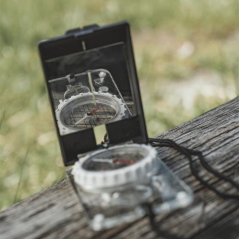 Easy Camp Map Compass Mirror Aynalı Pusula