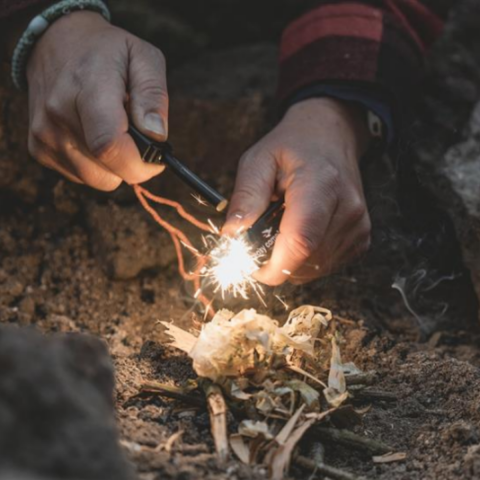 Easy Camp Campfire Fire Steel Aateş Başlatıcı